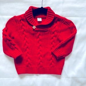 Old navy kids, boy Cable knit sweater 6-12m